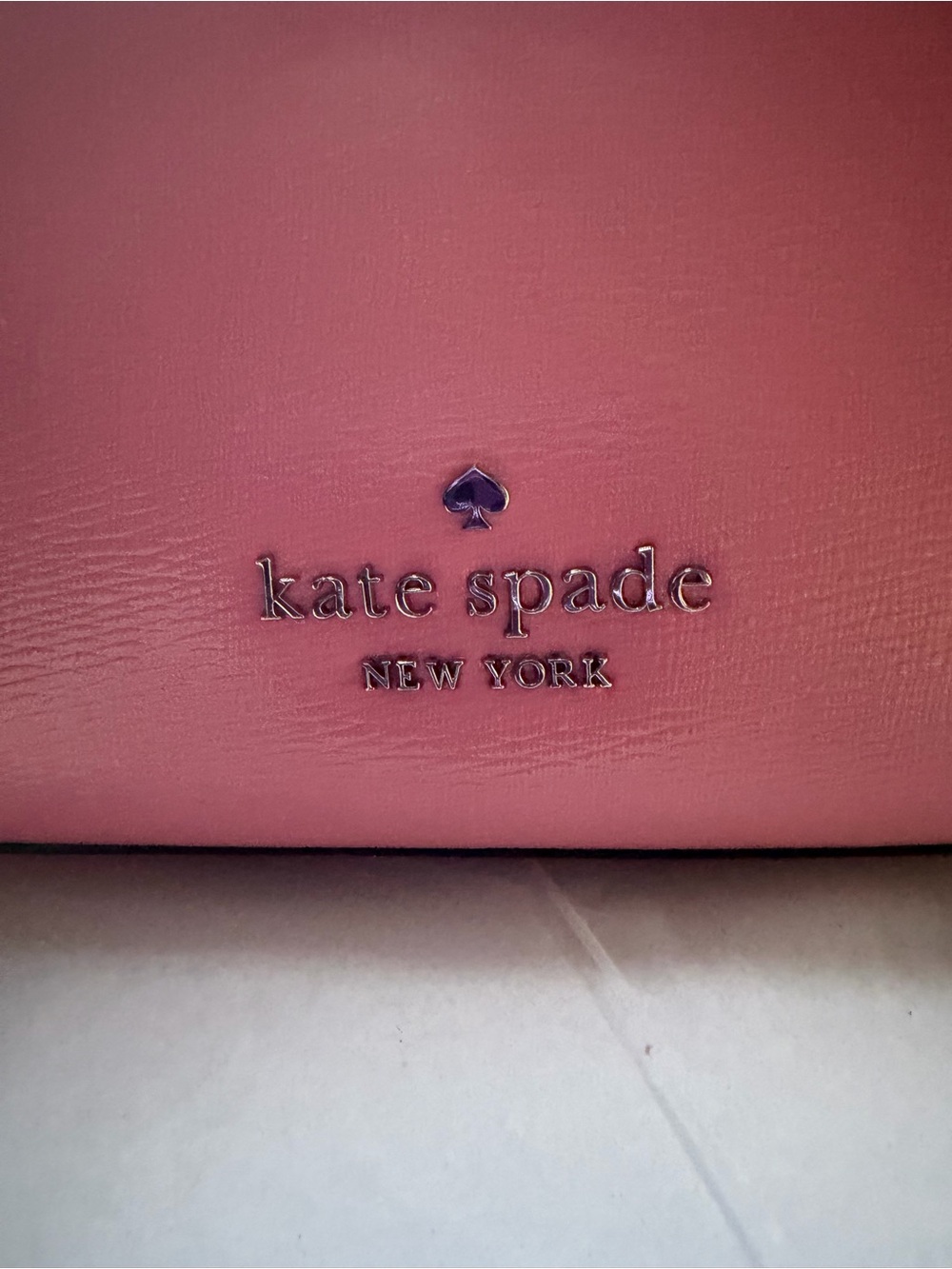kate spade Margot Textured Leather Med Convertible Crossbody in Grapefruit Pink - Picture 4 of 16
